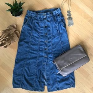 LizWear 90s Vintage Denim Skirt
